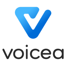 Voicea logo.
